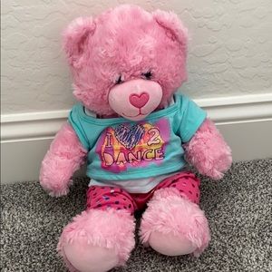 Build a bear. I love 2dance